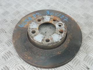 диск тормозной передний Volkswagen Touareg 1 поколение [рестайлинг] 2007, 2.5 л., дизель, АКПП, внедорожник 5 дв., 7H0615301D