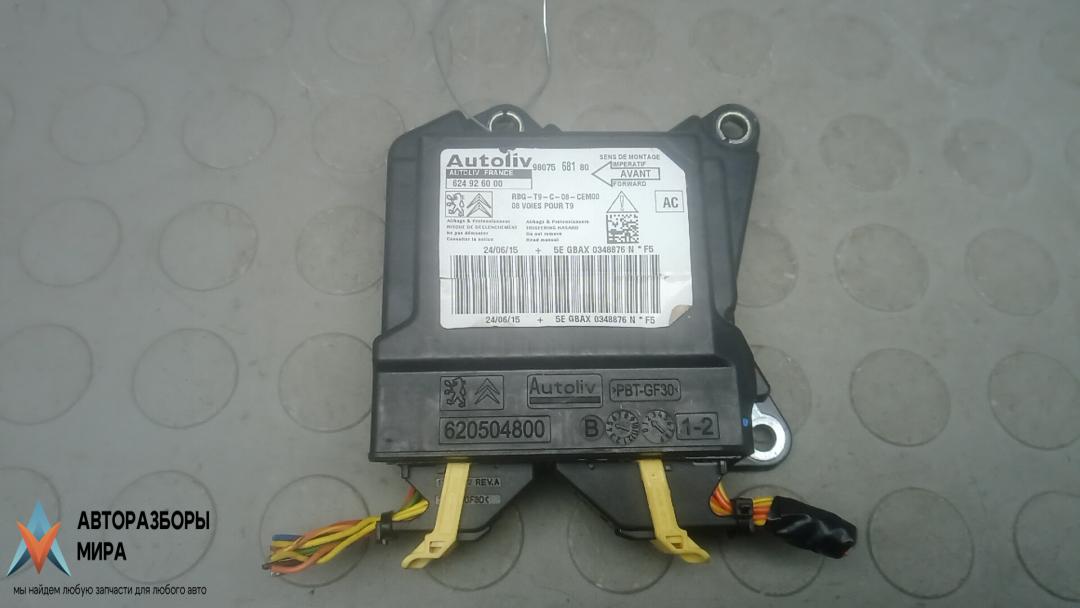 блок AirBag Peugeot 308 T9 2015, 1.6 л., дизель, МКПП, универсал, 9807568180 - фото №1