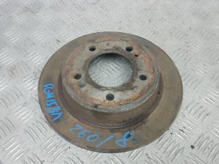 диск тормозной задний Kia Ceed 2 поколение 2013, 1.4 л., дизель, МКПП, универсал, 58411A6300