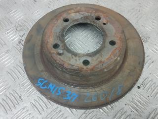 диск тормозной задний Kia Ceed 2 поколение 2013, 1.4 л., дизель, МКПП, универсал, 58411A6300