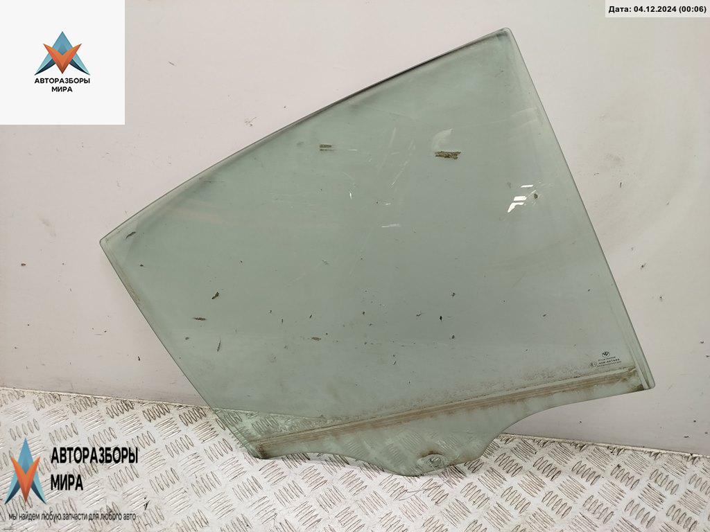 стекло двери задней правой BMW 7 серия E65/E66/E67 2002, 3.6 л., бензин, АКПП, зелёный, седан, AS2 - фото №1