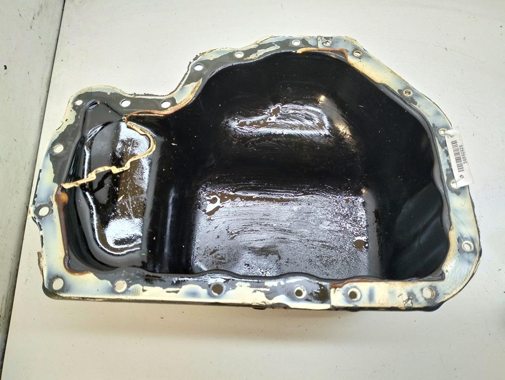 масляный поддон Volkswagen Polo 2005, 1.2 л., бензин, МКПП, чёрный, хетчбэк 3 дв., 03D103602G