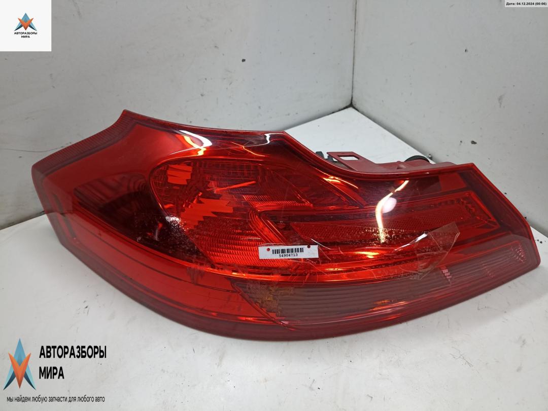 фонарь задний левый Opel Insignia 1 поколение (A) 2011, 2.0 л., дизель, МКПП, чёрный, универсал, 13226856 - фото №1