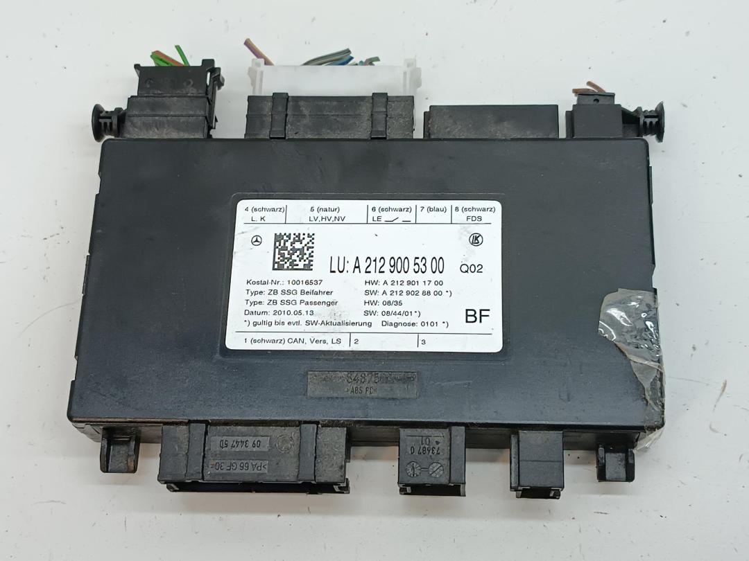 блок управления сиденьем Mercedes-Benz E-Класс W212/S212/C207/A207 2010, 3.0 л., дизель, АКПП, бежевый, универсал, 2129005300 - фото №1