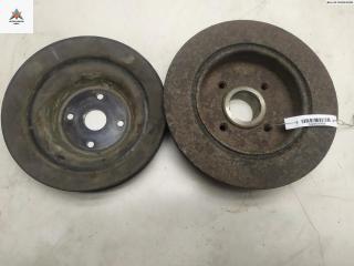 шкив коленвала Mitsubishi L300 2 поколение 1989, 2.5 л., дизель, МКПП, белый, микроавтобус