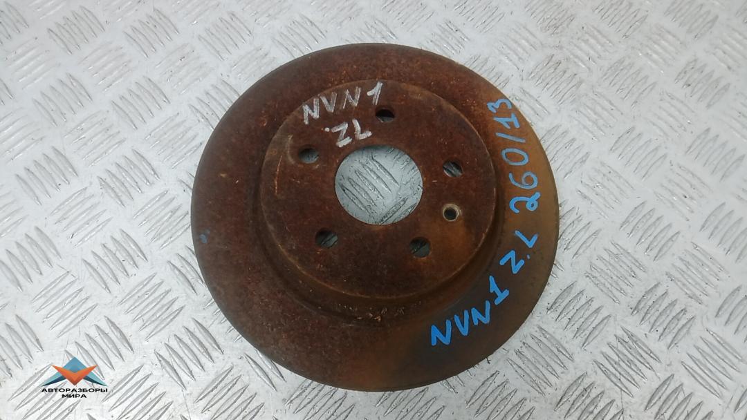 диск тормозной задний Opel Mokka 1 поколение 2014, 1.7 л., дизель, МКПП, внедорожник 5 дв., 13502135, 569072 - фото №1