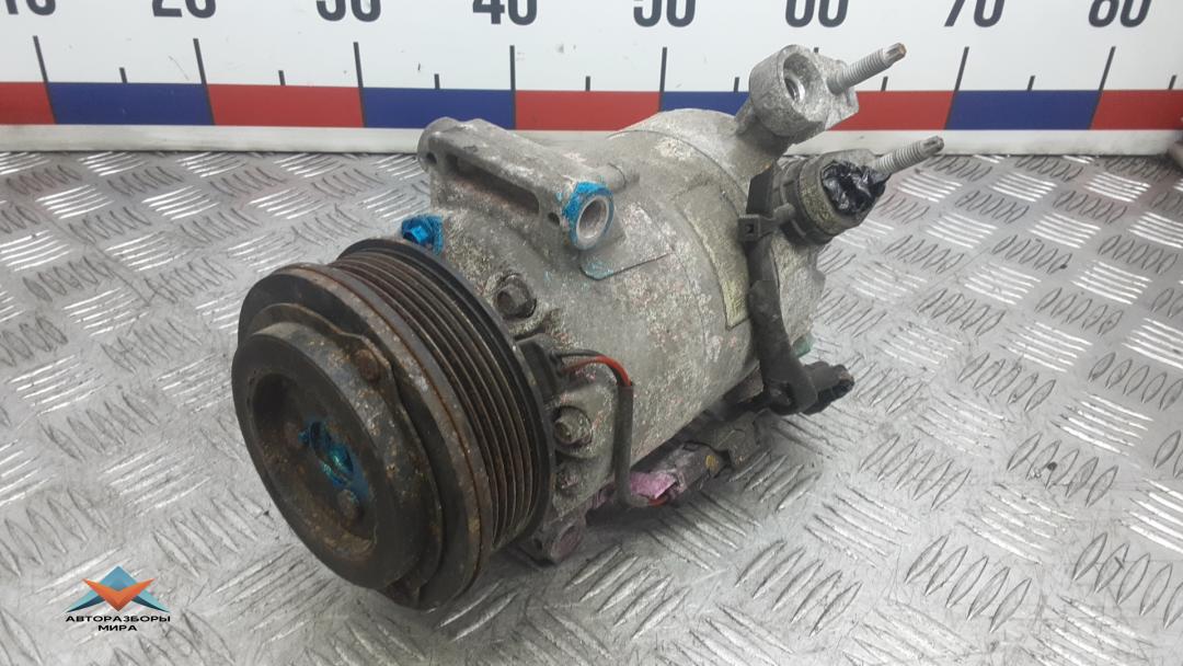 компрессор кондиционера Ford Focus 3 поколение 2013, 1.0 л., бензин, МКПП, хетчбэк 5 дв. - фото №1