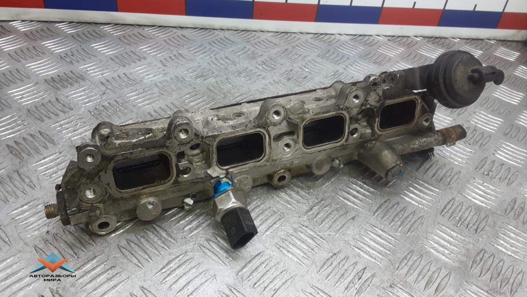 топливная рампа Skoda Octavia 2 поколение (A5) 2007, 1.6 л., бензин, МКПП, хетчбэк 5 дв., 03C133204AH - фото №1