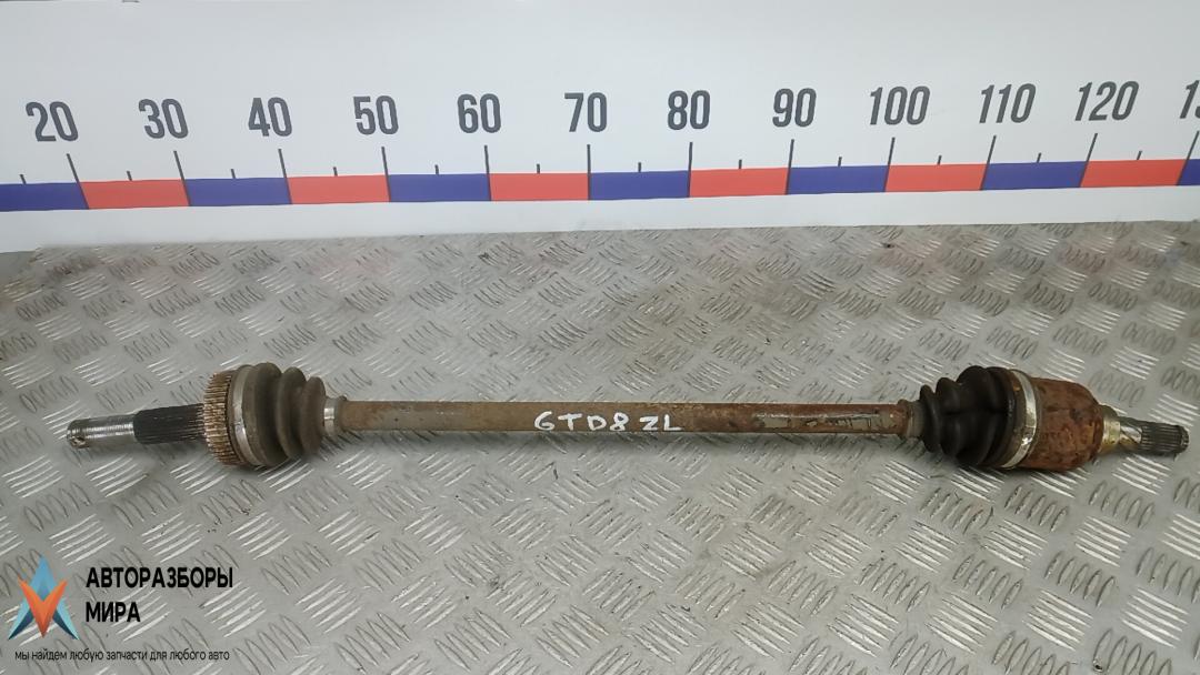 полуось задняя (приводной вал, ШРУС) Renault Kadjar 1 поколение 2016, 1.6 л., дизель, МКПП, внедорожник 5 дв. - фото №1