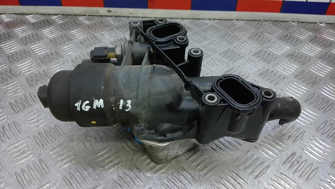 Корпус масляного фильтра дизельный Nissan Qashqai 2 поколение 2013, 1.6 л., дизель, МКПП, внедорожник 5 дв., 2130500QAE, 1520900Q0D - фото №1