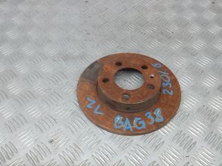 диск тормозной задний Skoda Rapid 1 поколение 2013, 1.6 л., дизель, МКПП, хетчбэк 5 дв., 1J0615601P