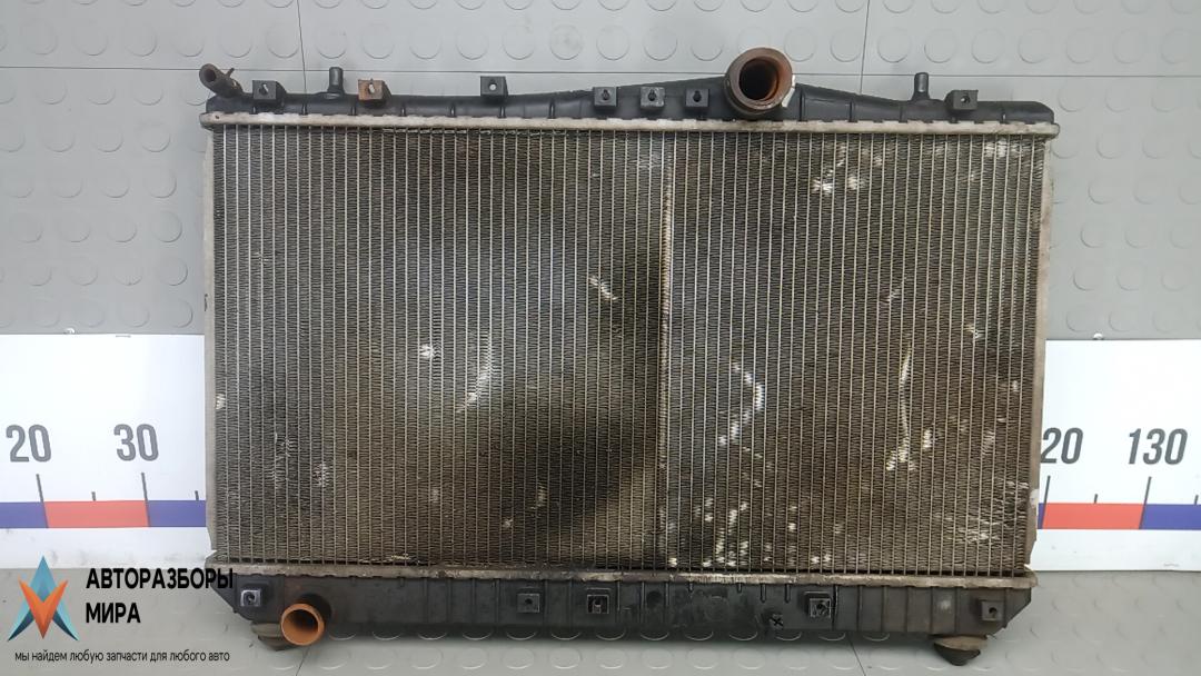 радиатор охлаждения Chevrolet Tacuma 1 поколение 2007, 1.6 л., бензин, МКПП, минивэн, 96813422 - фото №1