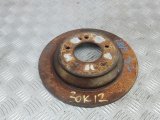 диск тормозной задний Kia Carens 3 поколение [рестайлинг] 2015, 1.7 л., дизель, МКПП, минивэн, 58411A4000