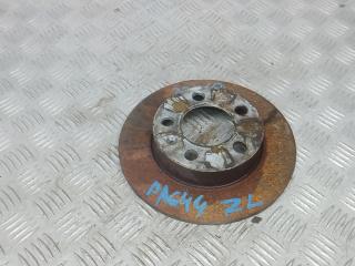 диск тормозной задний Skoda Rapid 1 поколение 2013, 1.6 л., дизель, МКПП, хетчбэк 5 дв., 1J0615601P