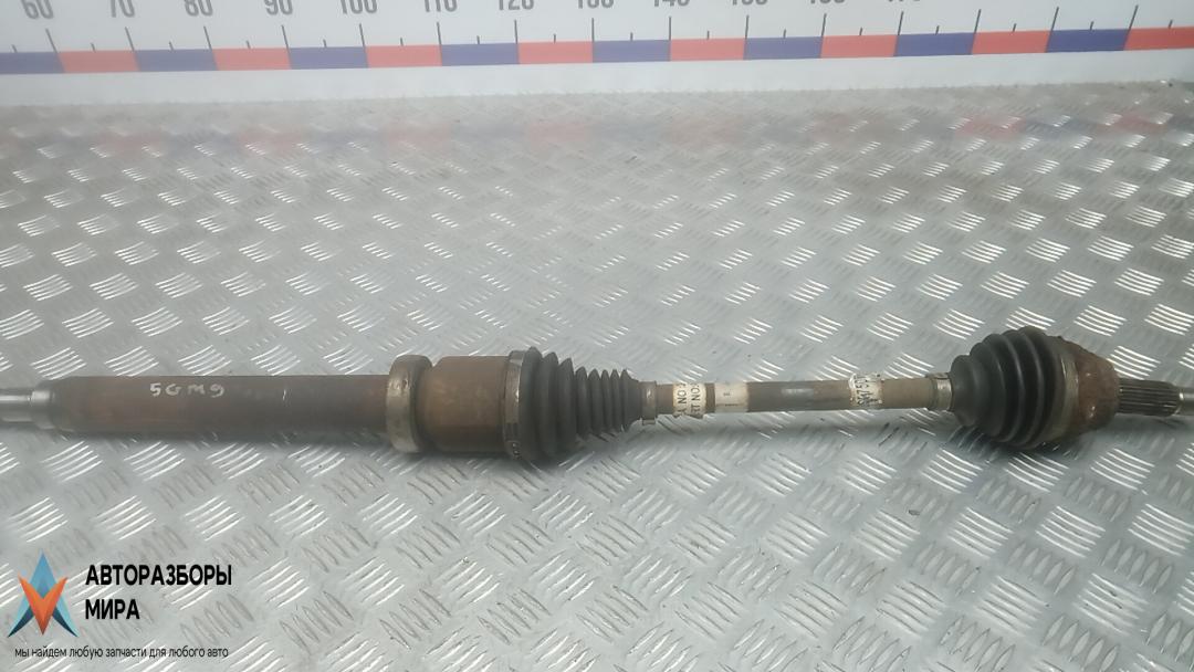 полуось передняя правая (приводной вал, ШРУС) Ford EcoSport 2 поколение 2015, 1.5 л., дизель, МКПП, внедорожник 5 дв. - фото №1