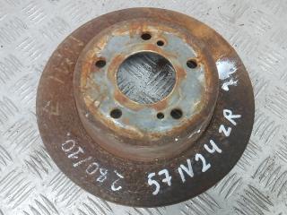 диск тормозной задний Chrysler Crossfire 1 поколение 2007, 3.2 л., бензин, МКПП, купе