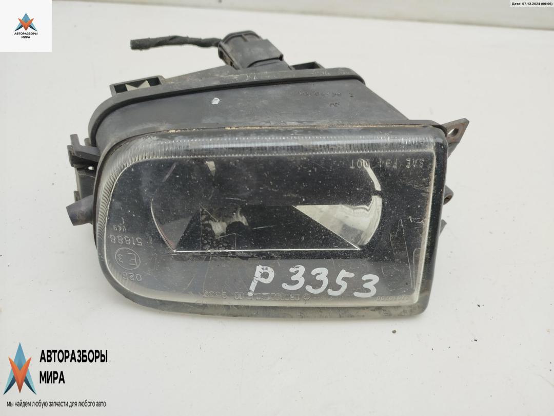 фара противотуманная левая BMW 5 серия E39 1996, 2.5 л., бензин, АКПП, серый, седан, 8360575 - фото №1