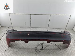 бампер задний Opel Zafira 1 поколение (A) 1999, красный, минивэн