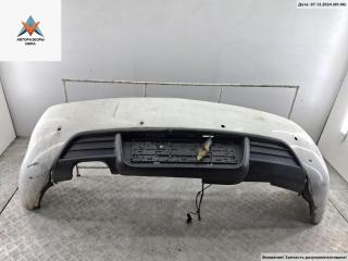 бампер задний Peugeot 407 1 поколение 2006, белый, купе