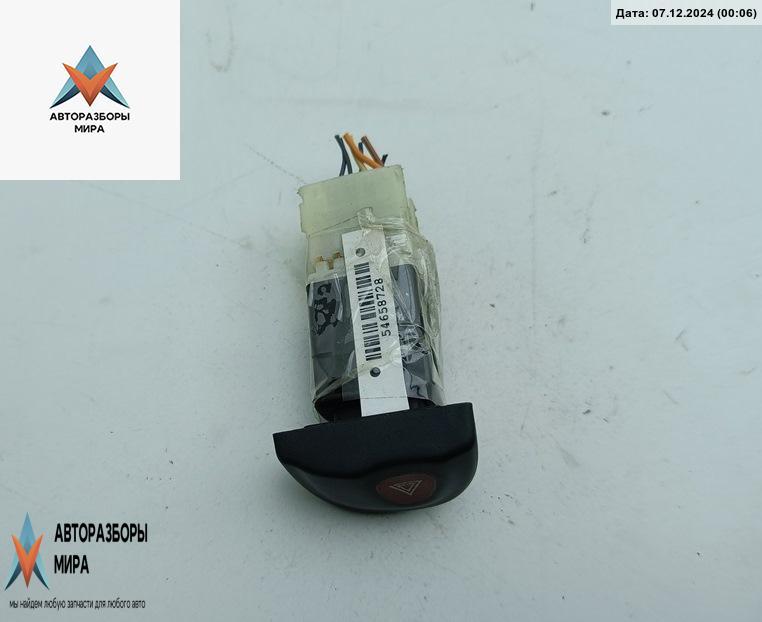 кнопка аварийной сигнализации Renault Megane 1 поколение 1996, 2.0 л., бензин, МКПП, синий, купе, 7700430165 - фото №1