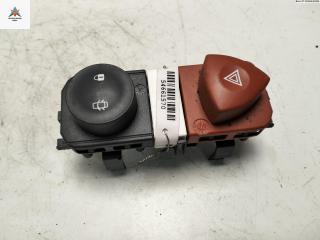 кнопка аварийной сигнализации Renault Scenic 2 поколение [рестайлинг] 2008, 2.0 л., бензин, МКПП, серый, минивэн, 8200407415