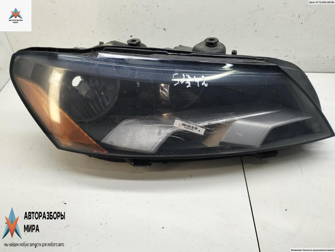 фара правая Volkswagen Passat B7 2012, 2.5 л., бензин, АКПП, синий, седан, 651941006B - фото №1