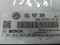 Блок управления двигателем Volkswagen Passat B6 2006, цвет, 03L907309 - фото №2