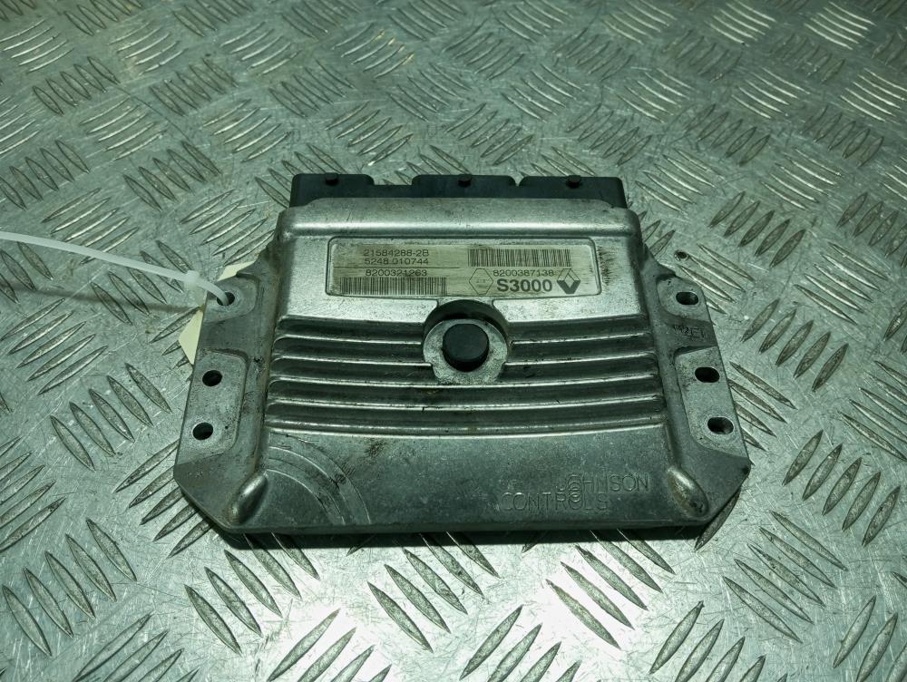 Блок управления двигателем Renault Megane 2 поколение 2004, цвет, 8200321263 - фото №1