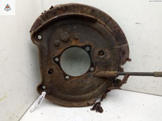 защитный кожух тормозного механизма Mitsubishi Grandis 1 поколение 2004, 2.4 л., бензин, МКПП, чёрный, минивэн