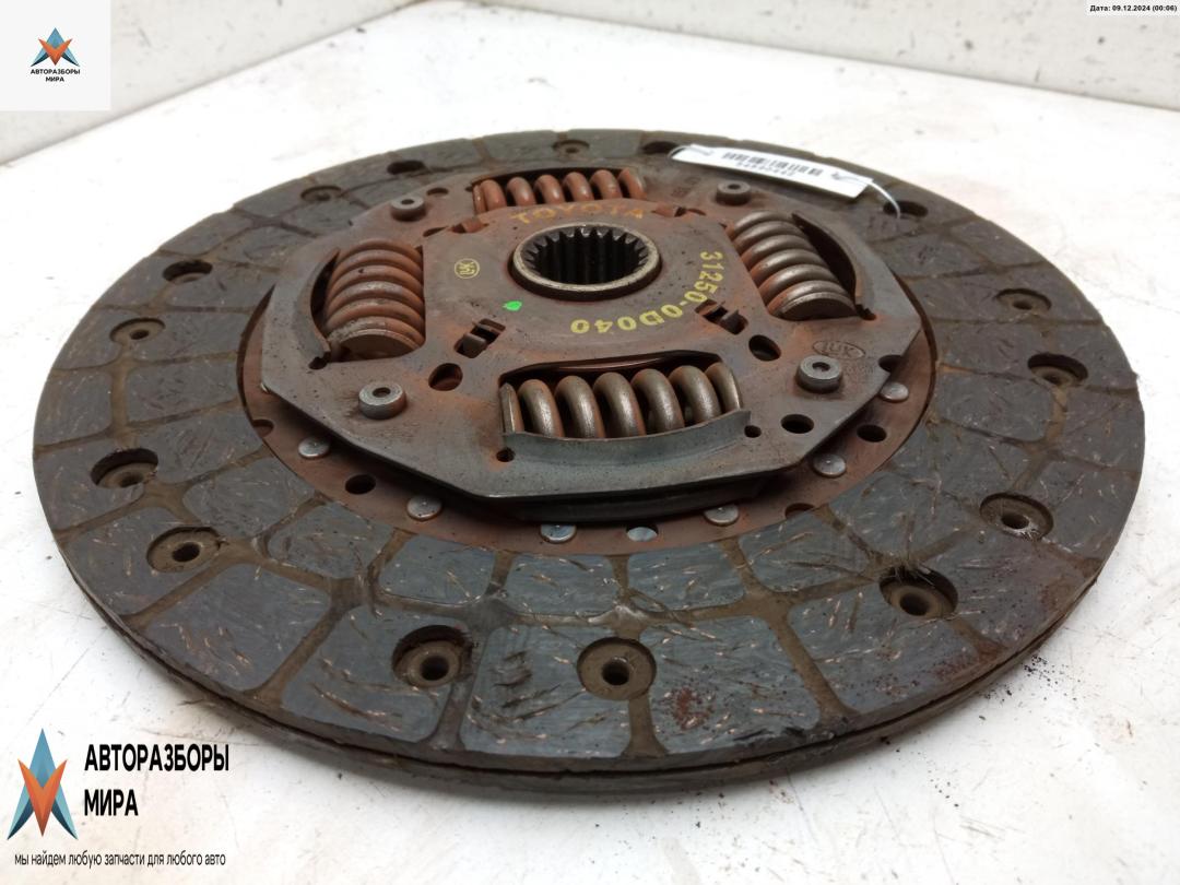 диск сцепления Toyota Yaris XP9 2005, 1.4 л., дизель, МКПП, синий, хетчбэк 5 дв., 312500D040 - фото №1