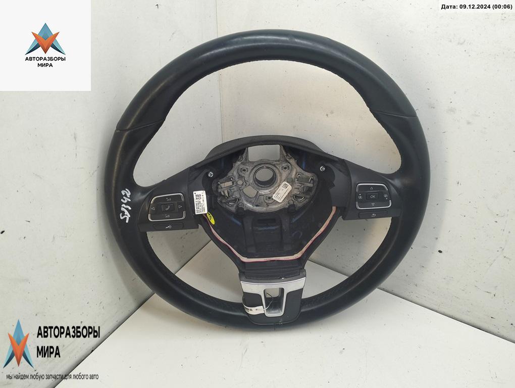 руль Volkswagen Passat B7 2012, 2.5 л., бензин, АКПП, синий, седан, 3C8959537D - фото №1