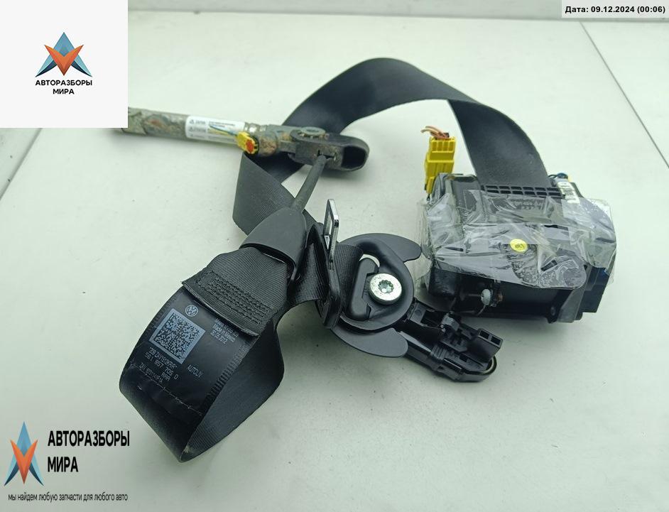 ремень безопасности Volkswagen Passat B7 2012, 2.5 л., бензин, АКПП, синий, седан, 561857705D - фото №1