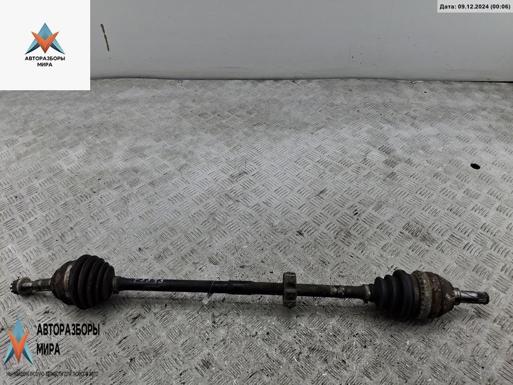 полуось передняя правая (приводной вал, ШРУС) Opel Zafira 1 поколение (A) 1999, 1.8 л., бензин, МКПП, серый, минивэн - фото №1