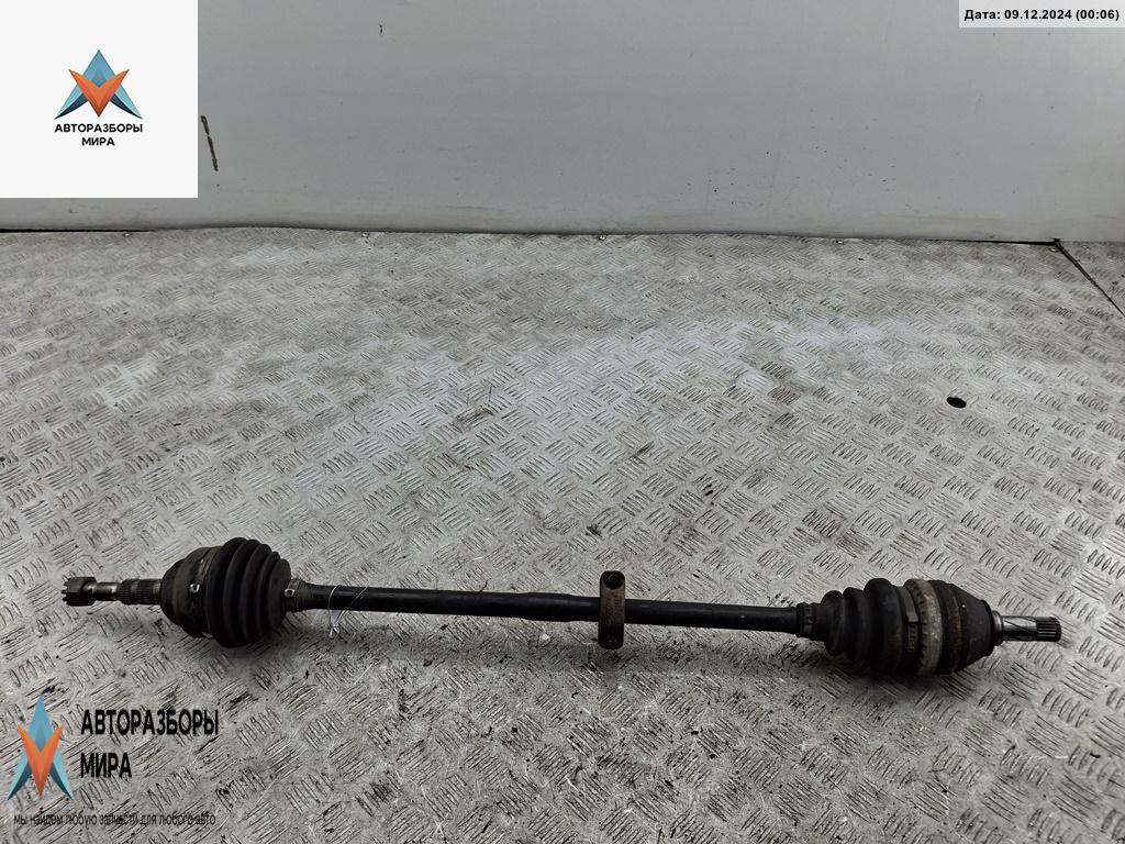 полуось передняя правая (приводной вал, ШРУС) Opel Zafira 1 поколение (A) 1999, 1.8 л., бензин, МКПП, красный, минивэн - фото №1