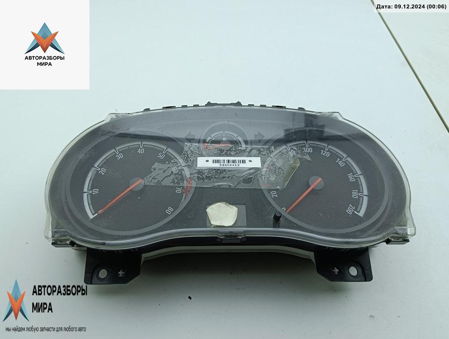 приборная панель Opel Corsa D 2009, 1.2 л., бензин, МКПП, синий, хетчбэк 5 дв., 13285363 - фото №1