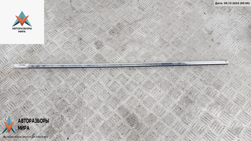 Молдинг стекла двери наружный BMW 5 серия E60/E61 2006, 3.0 л., дизель, МКПП, серый, универсал - фото №1