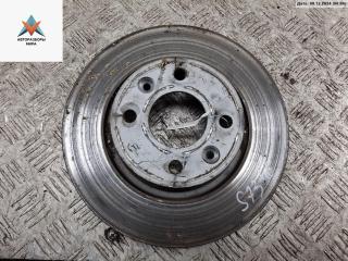 диск тормозной передний Dacia (Renault) Sandero I 2009, 1.2 л., бензин, МКПП, белый, хетчбэк 5 дв.