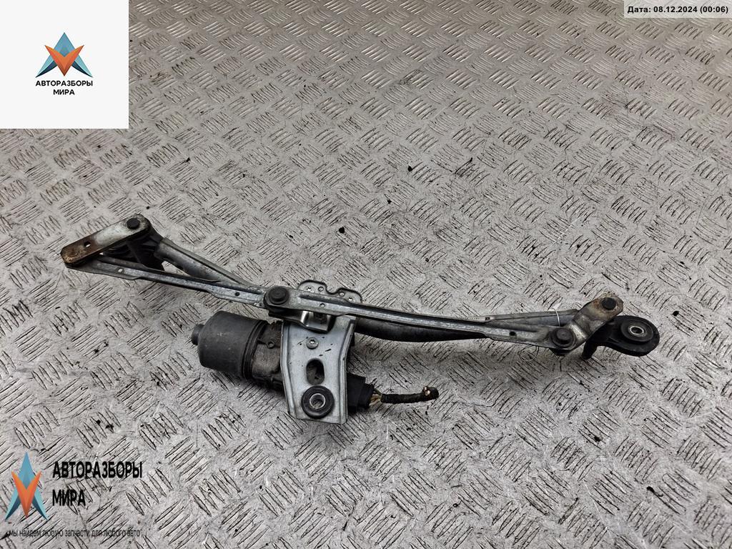 Механизм стеклоочистителя переднего (трапеция дворников) Opel Astra H 2004, 2.0 л., бензин, МКПП, зелёный, универсал, 13111211 - фото №1