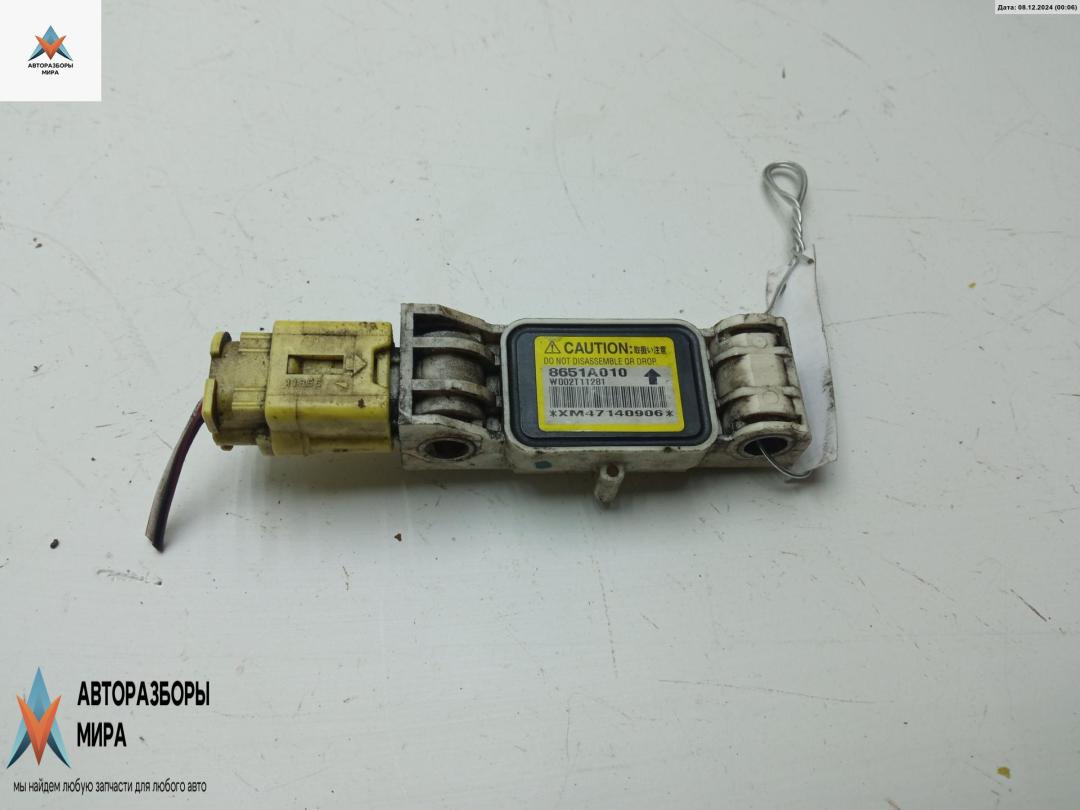 датчик AirBag Mitsubishi Grandis 1 поколение 2004, 2.4 л., бензин, МКПП, чёрный, минивэн, 8651A010 - фото №1