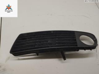 заглушка (решетка) в бампер Audi A6 4B/C5 2000, 2.5 л., дизель, МКПП, чёрный, универсал, 4B0807681S