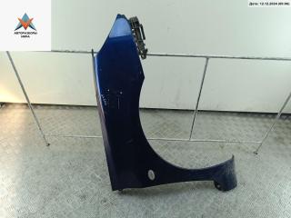 крыло переднее правое Peugeot 307 1 поколение 2003, 2.0 л., бензин, МКПП, синий, универсал, 9643107180