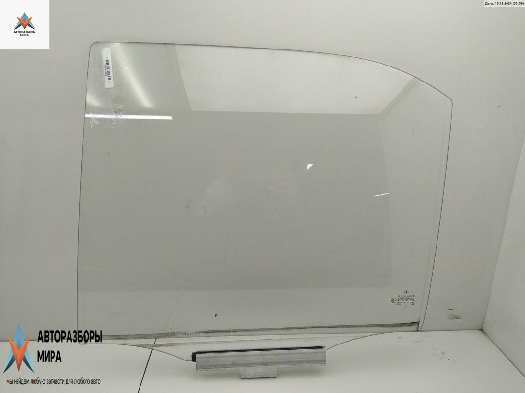 стекло двери задней левой Mercedes-Benz C-Класс W202/S202 1995, 1.8 л., бензин, АКПП, зелёный, седан - фото №1
