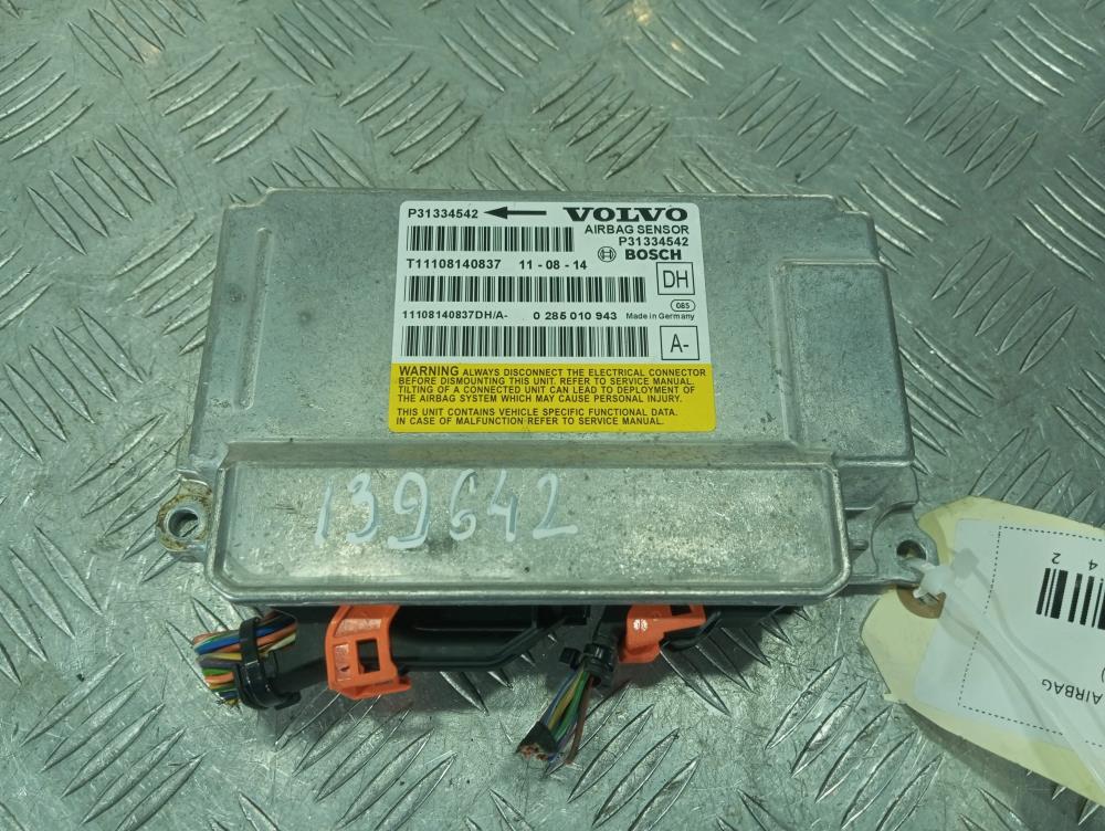 блок AirBag Volvo S60 2 поколение 2011, цвет, 31334542 - фото №1
