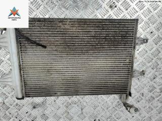 радиатор кондиционера Volkswagen Polo 4 поколение [рестайлинг] 2005, 1.2 л., бензин, МКПП, чёрный, хетчбэк 3 дв.