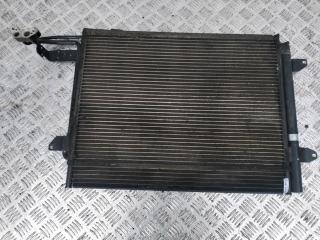 радиатор кондиционера Volkswagen Touran 1 поколение 2004, 1.6 л., бензин, МКПП, серый, минивэн, 1T0820411B