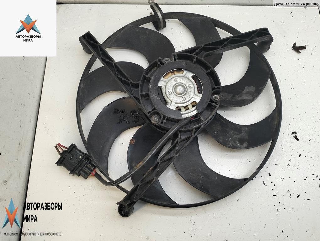 вентилятор радиатора Skoda Roomster 1 поколение 2009, 1.4 л., бензин, МКПП, серый, фургон, GATE - фото №1