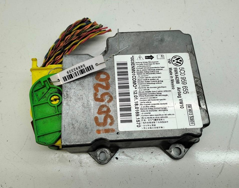 блок AirBag Volkswagen Passat B7 USA 2012, 2.5 л., бензин, АКПП, синий, седан, 5C0959655, 5WK44288