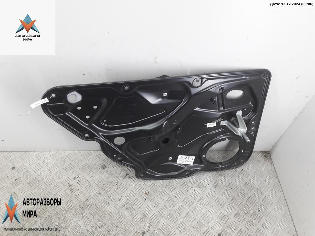 стеклоподъемник задний левый Volkswagen Passat B6 2006, 2.0 л., бензин, МКПП, серый, универсал - фото №1