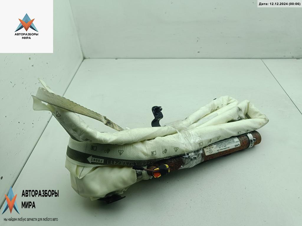 подушка безопасности боковая (шторка) Volkswagen Passat B7 2012, 2.5 л., бензин, АКПП, синий, седан, 561880741 - фото №1