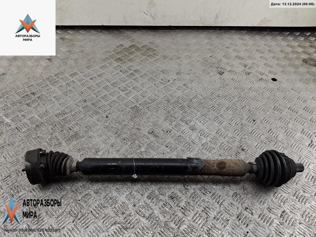 полуось передняя правая (приводной вал, ШРУС) Volkswagen Touran 1 поколение 2004, 1.6 л., бензин, МКПП, серый, минивэн - фото №1